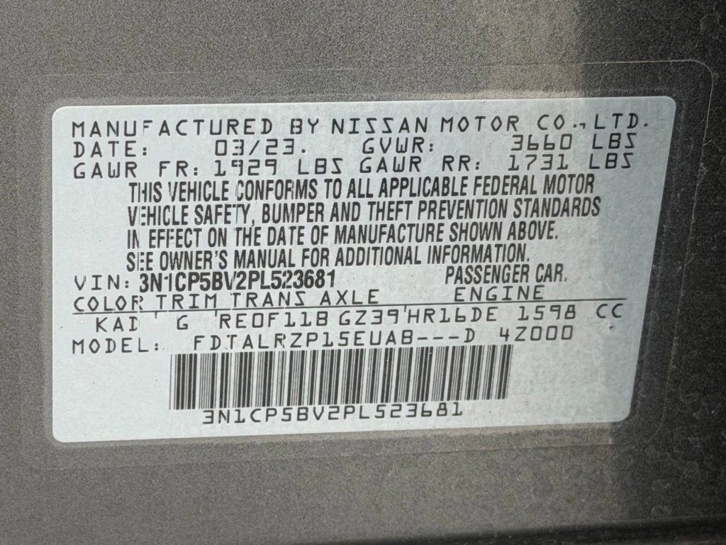 Used 2023 Nissan Kicks S w/ Interior Electronics Package image 24