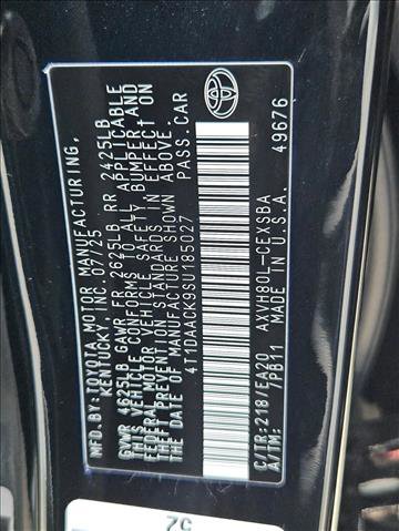 New 2025 Toyota Camry SE image 16