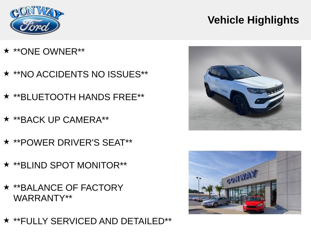 Used 2024 Jeep Compass Latitude w/ Convenience Group image 4