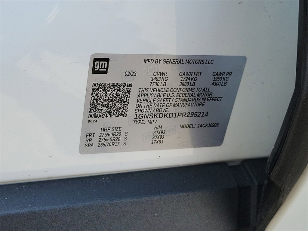 Certified 2023 Chevrolet Suburban Z71 w/ Luxury Package image 40