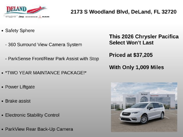 New 2026 Chrysler Pacifica Select FWD image 6