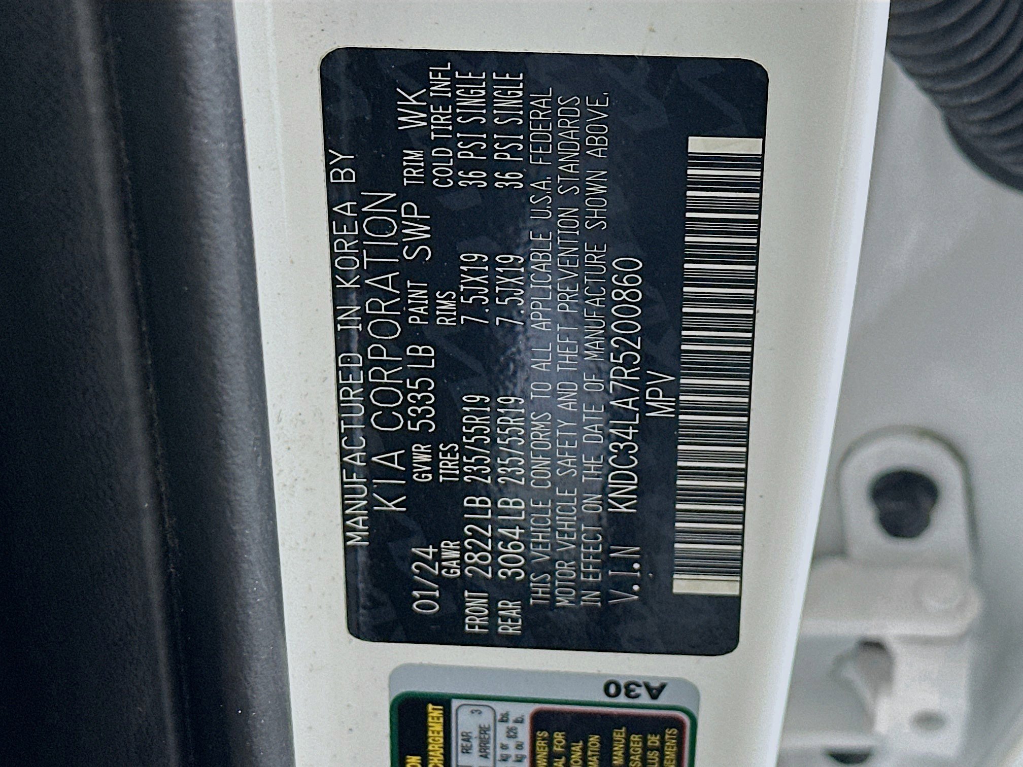 Used 2024 Kia EV6 Light RWD image 12