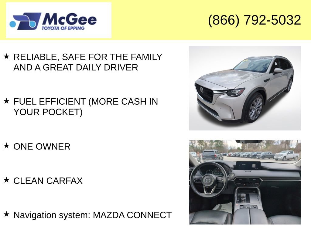 Used 2024 MAZDA CX-90 3.3 Turbo w/ Premium Package image 4