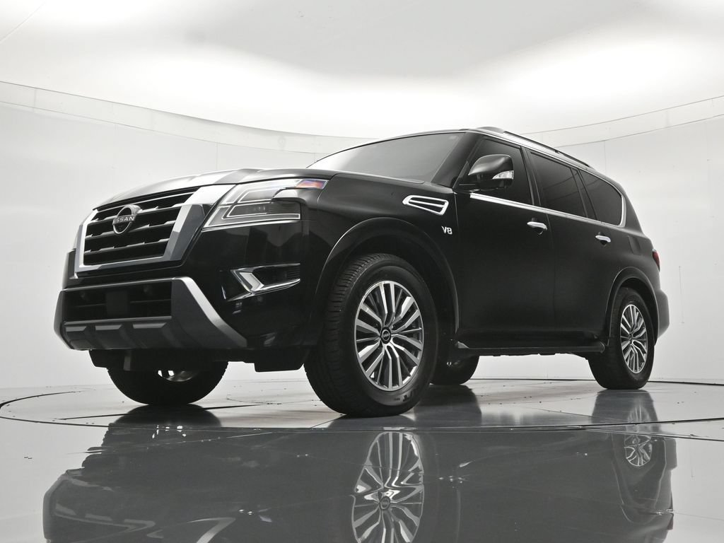 Used 2021 Nissan Armada SL w/ Captain's Chairs Package AWD/4WD image 39