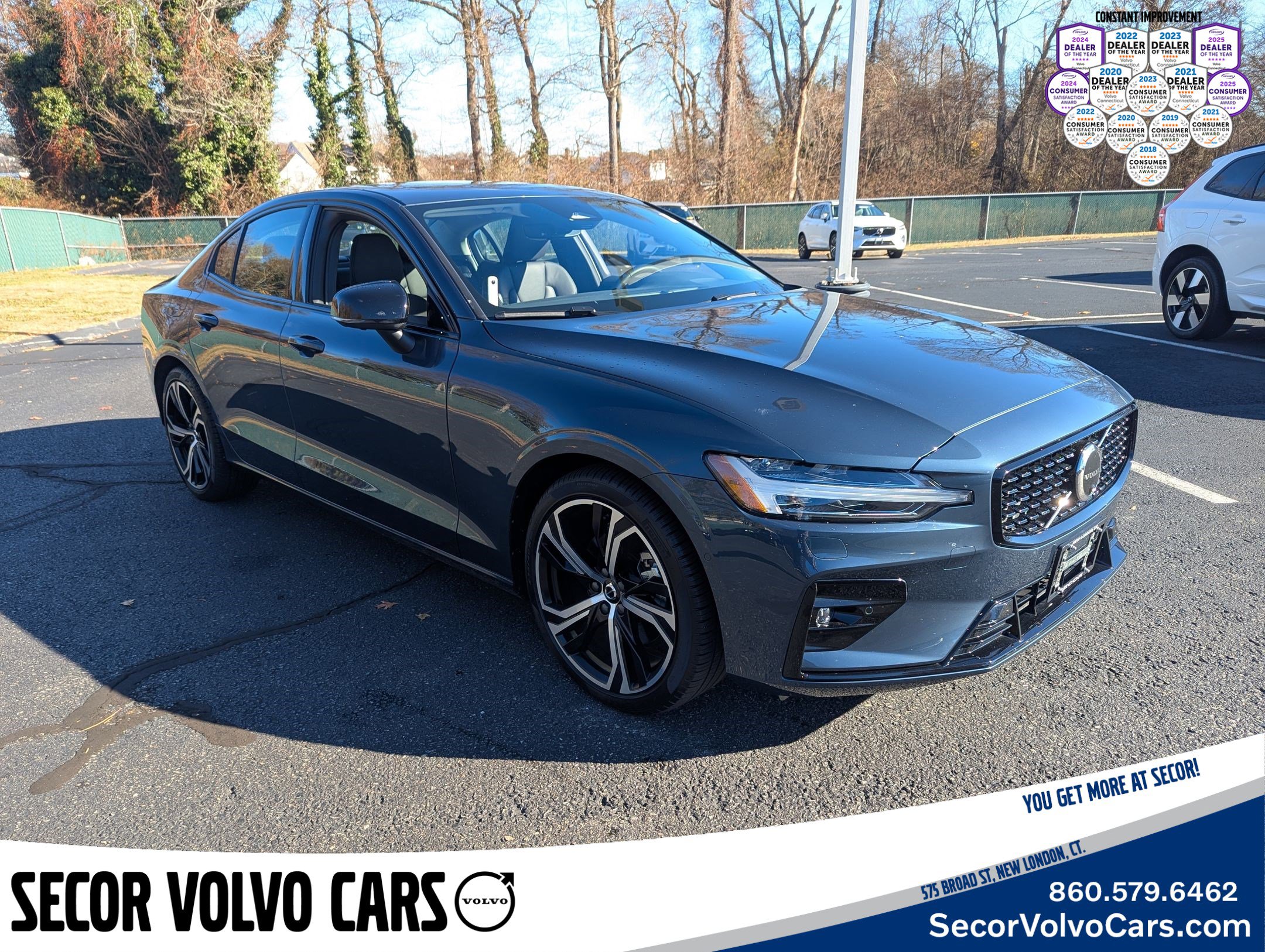 Certified 2024 Volvo S60 B5 Plus w/ Climate Package image 2