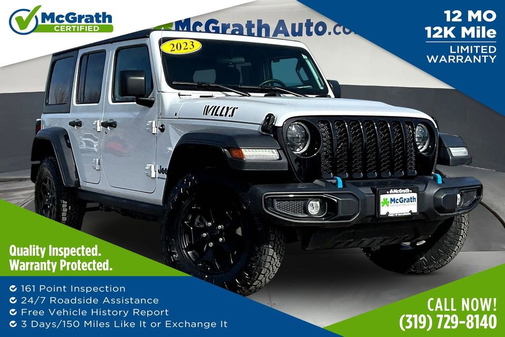 Used 2023 Jeep Wrangler Unlimited w/ Cold Weather Group