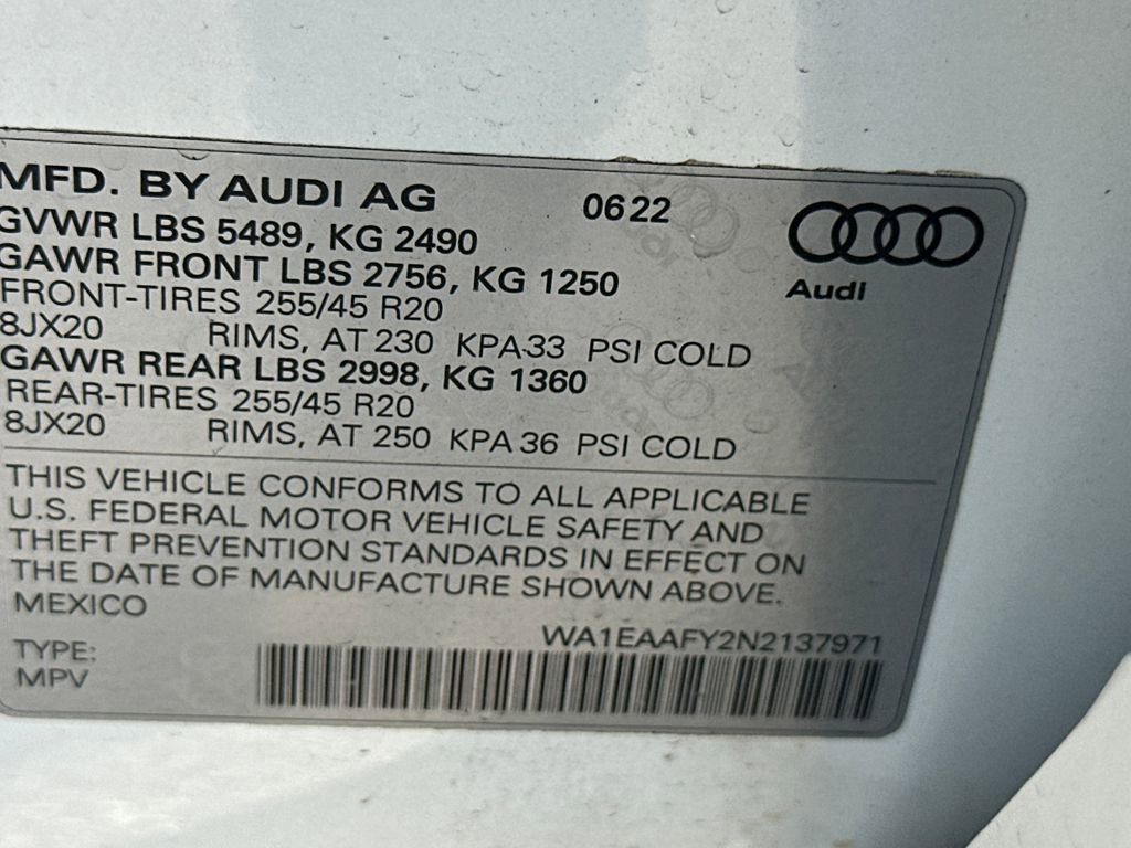 Used 2022 Audi Q5 2.0T Premium Plus image 28