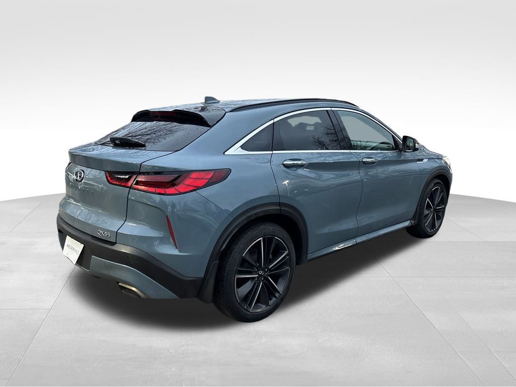 Certified 2022 INFINITI QX55 Luxe w/ Cargo Package image 4