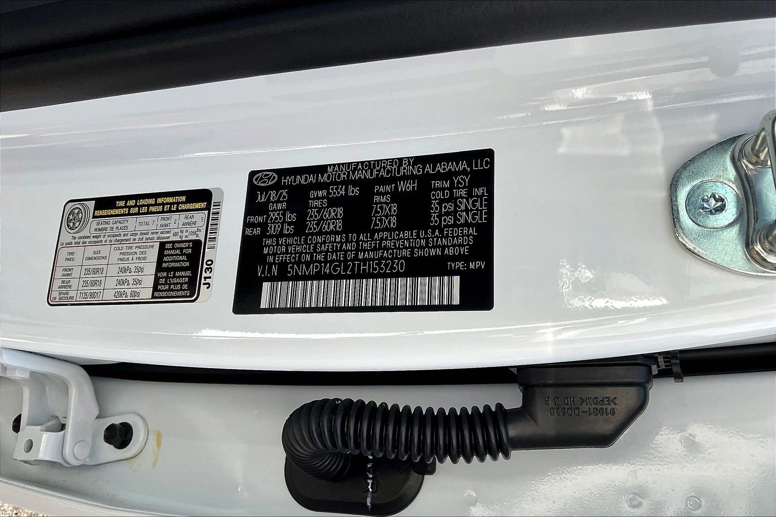 New 2026 Hyundai Santa Fe SE image 8