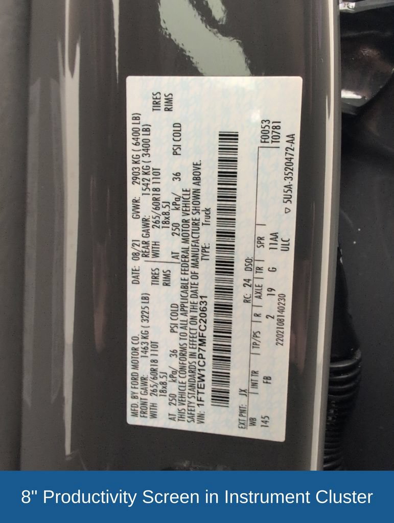 Used 2021 Ford F150 XLT w/ Equipment Group 302A High RWD image 42