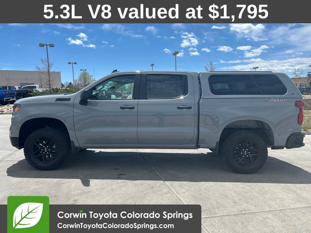 Used 2024 Chevrolet Silverado 1500 Custom Trail Boss w/ LPO, Dark Essentials Package AWD/4WD image 5