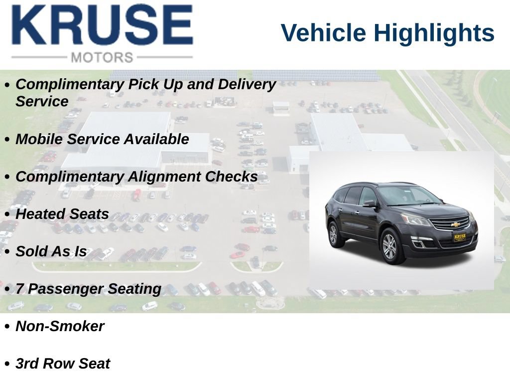 Used 2015 Chevrolet Traverse LT AWD/4WD image 26