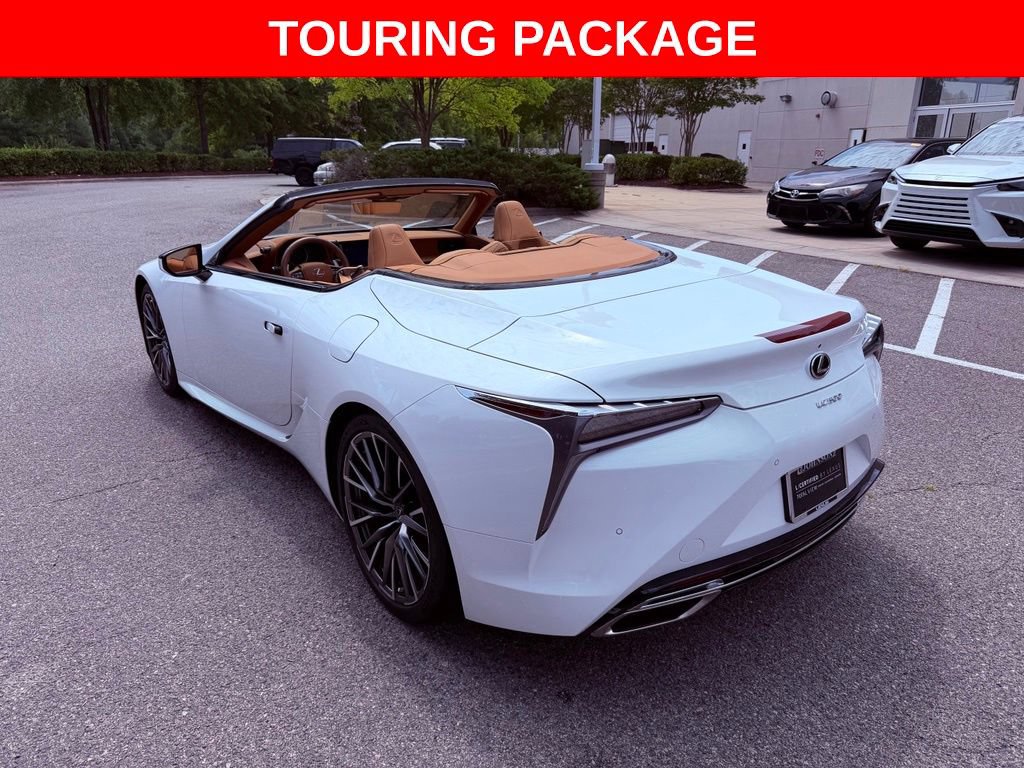 Certified 2024 Lexus LC 500 Convertible w/ Touring Package RWD image 6