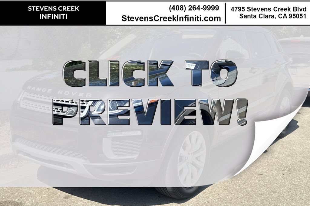 Used 2016 Land Rover Range Rover Evoque SE AWD/4WD image 1