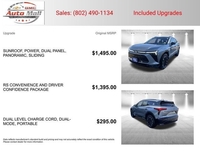 New 2025 Chevrolet Blazer EV RS video 3