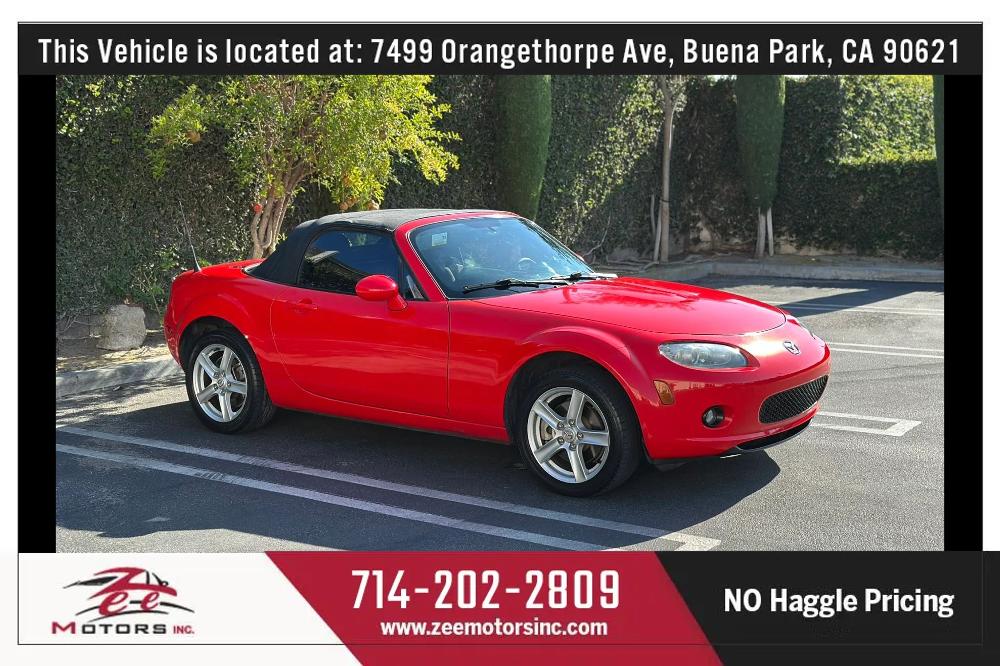 Used 2006 MAZDA MX-5 Miata Touring RWD image 5