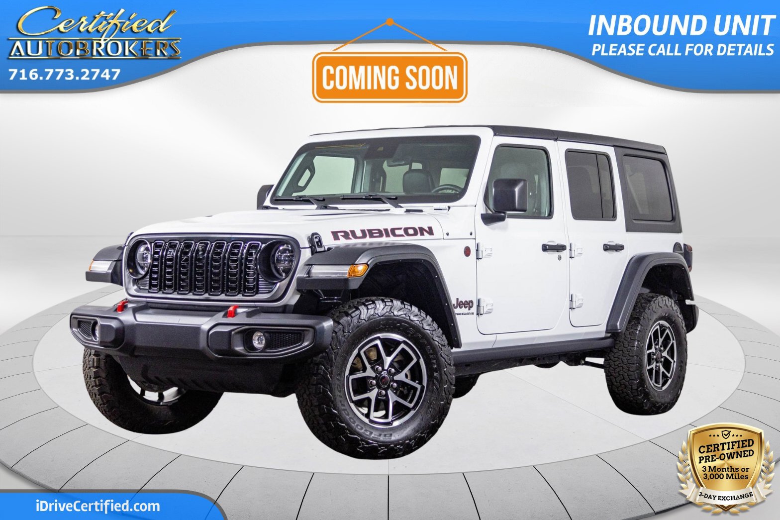 Used 2024 Jeep Wrangler Unlimited Rubicon w/ Technology Group