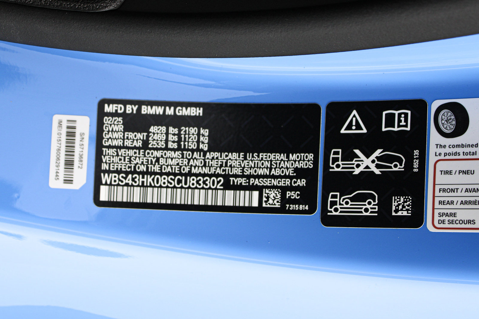 Used 2025 BMW M4 CS AWD/4WD image 47
