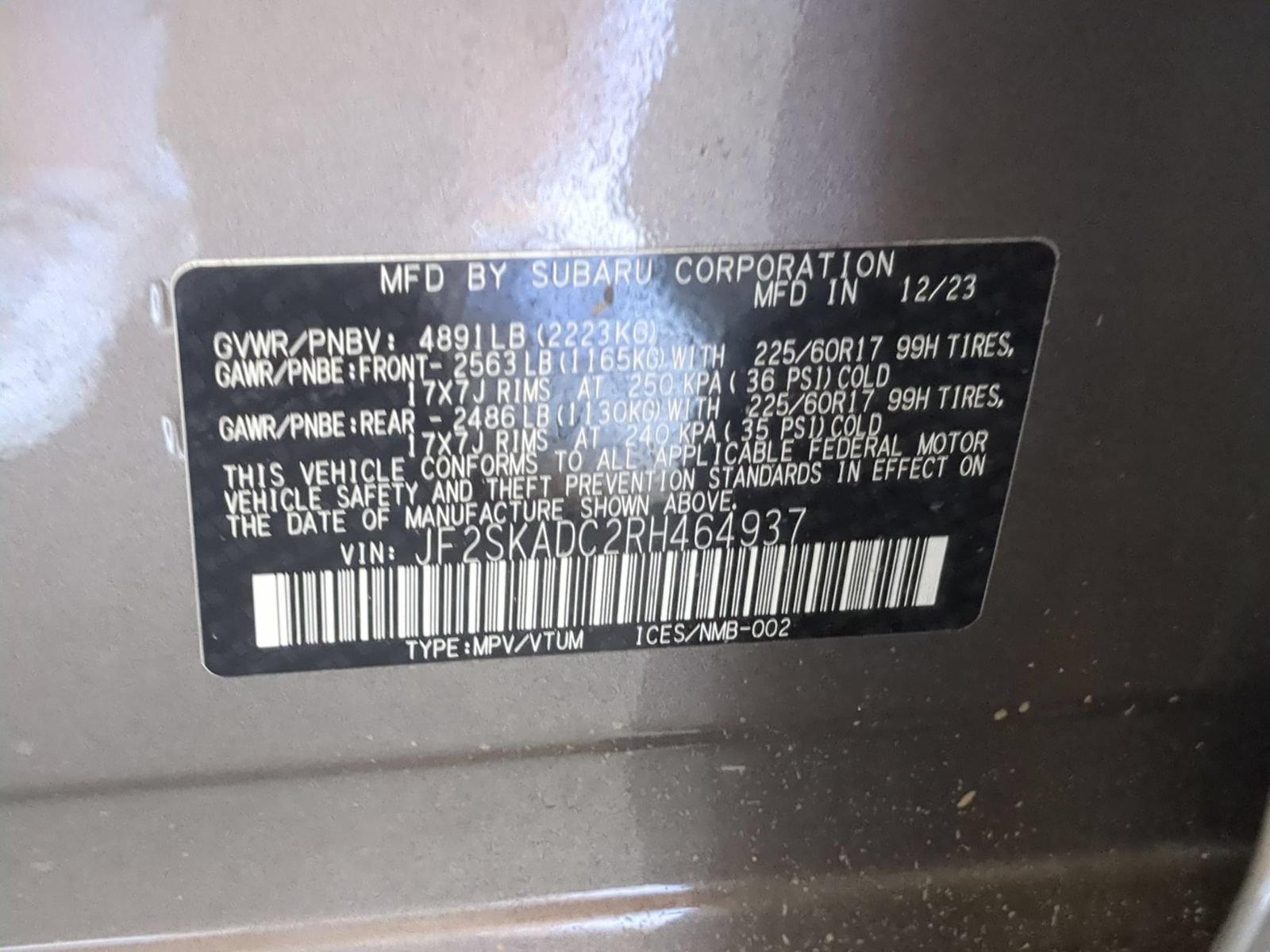 Certified 2024 Subaru Forester Premium AWD/4WD image 32