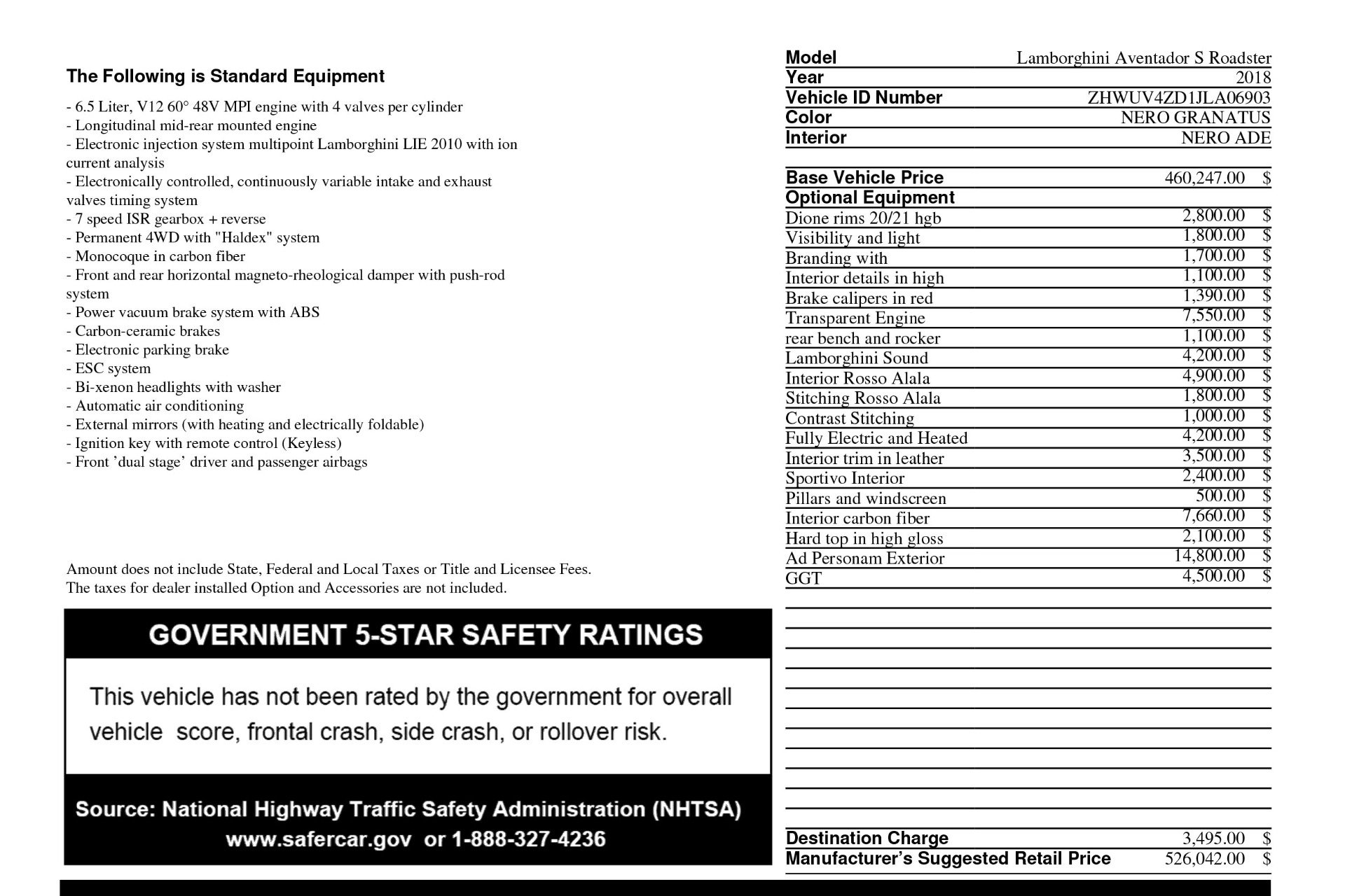 Used 2018 Lamborghini Aventador S image 8