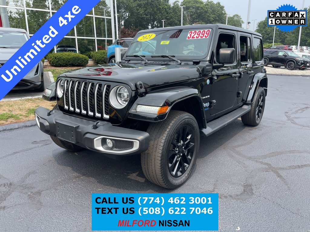 Used 2021 Jeep Wrangler Unlimited Sahara w/ Cold Weather Group