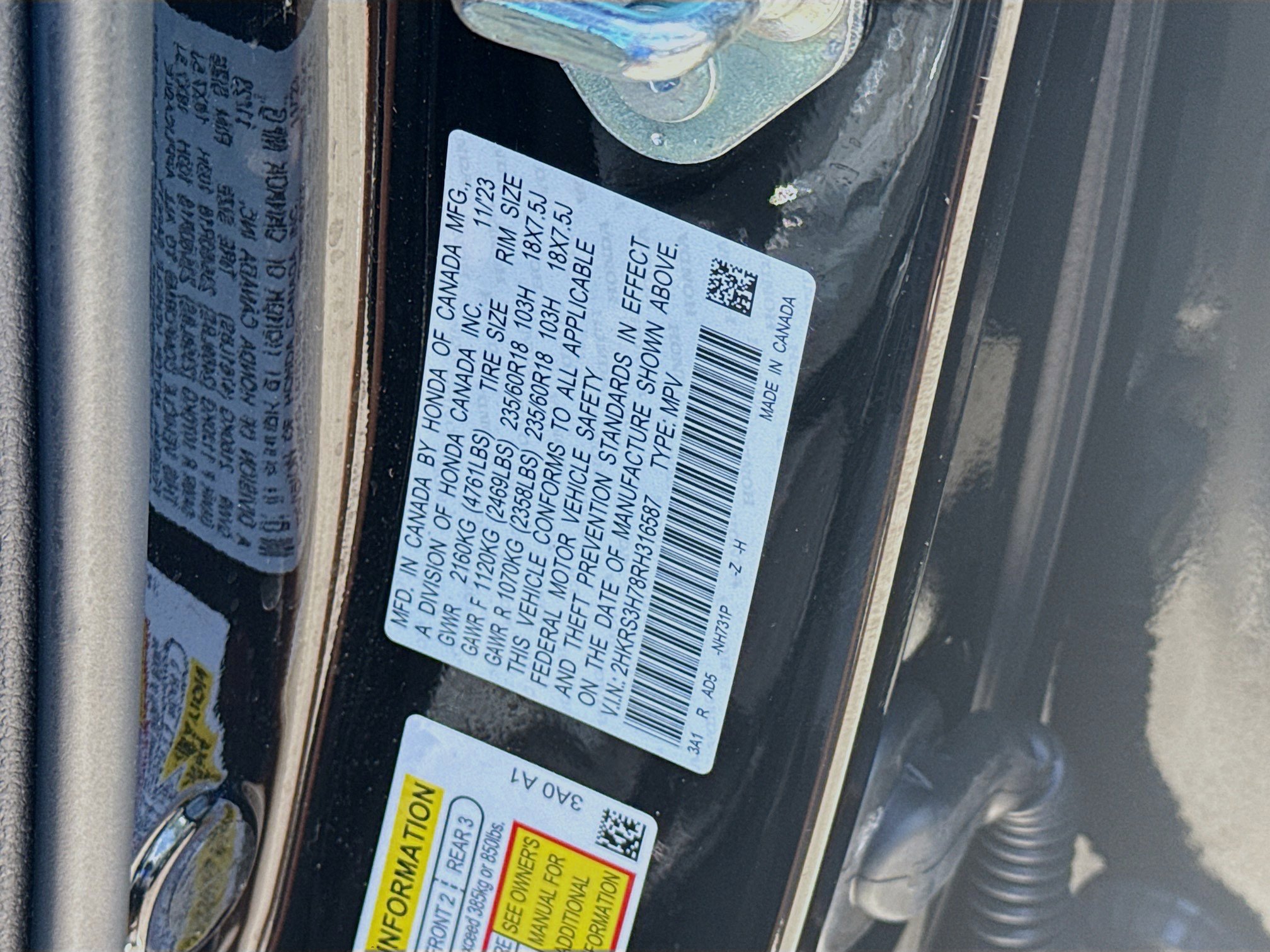 Certified 2024 Honda CR-V EX-L image 37