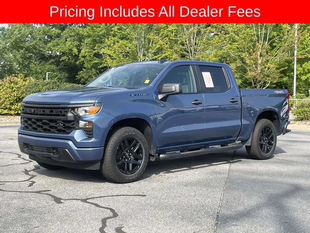 Used 2024 Chevrolet Silverado 1500 Custom w/ Turbomax Blackout Package