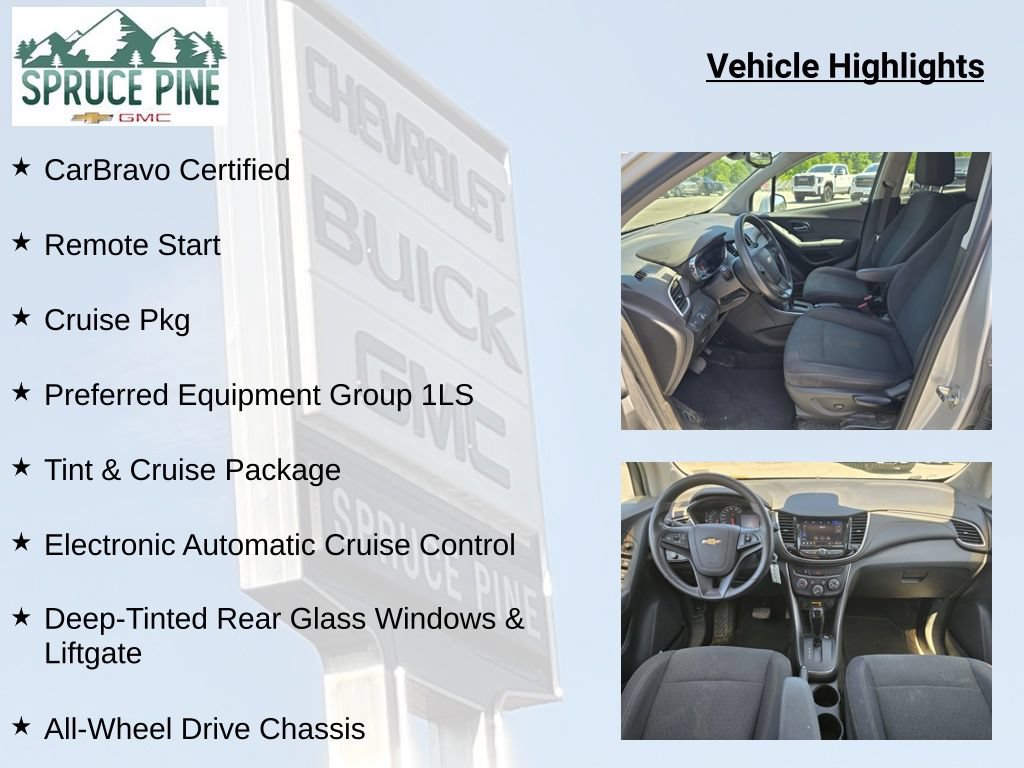 Used 2020 Chevrolet Trax LS w/ Tint and Cruise Package AWD/4WD image 8