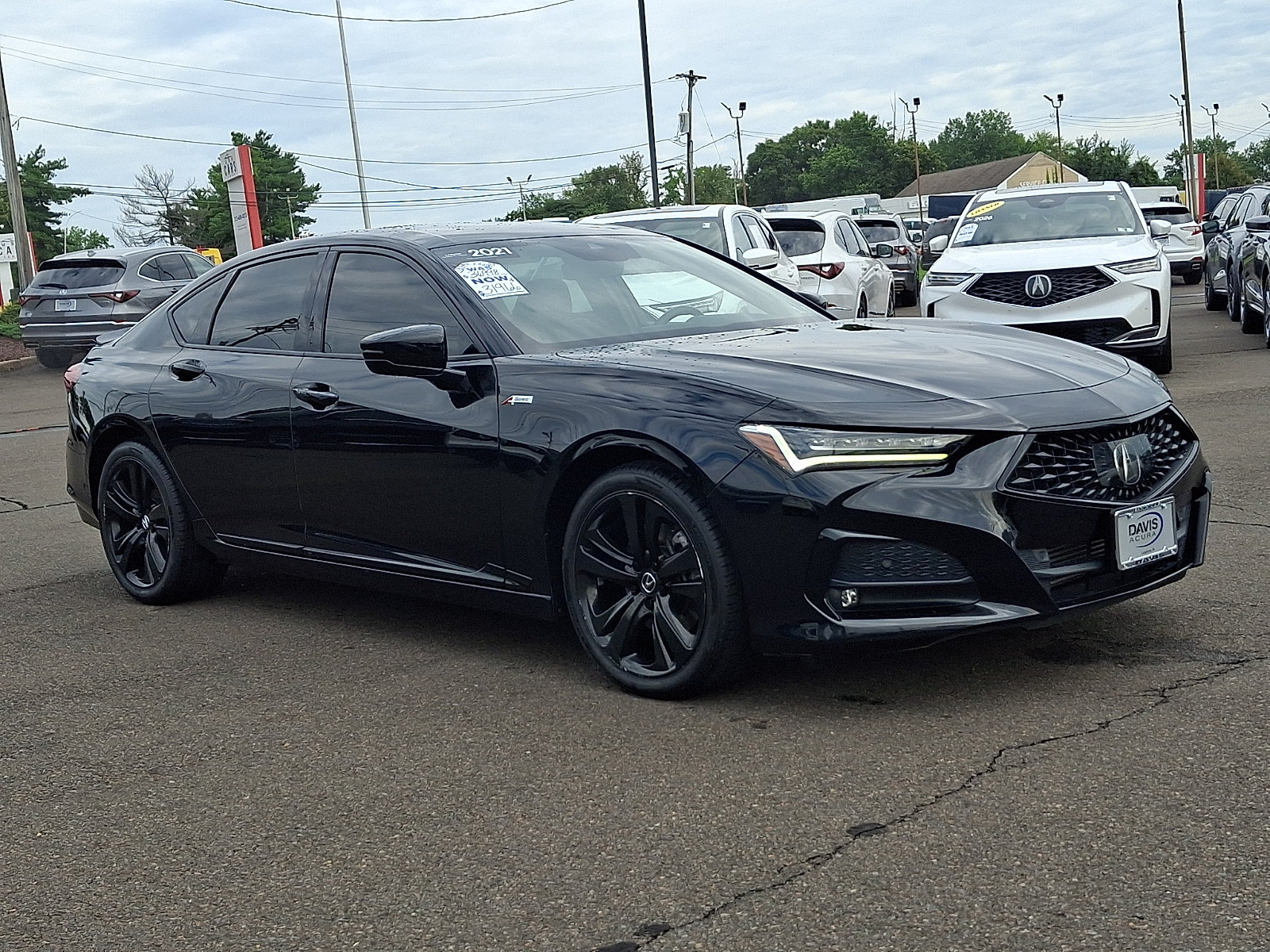 Used 2021 Acura TLX w/ A-SPEC Package FWD image 3