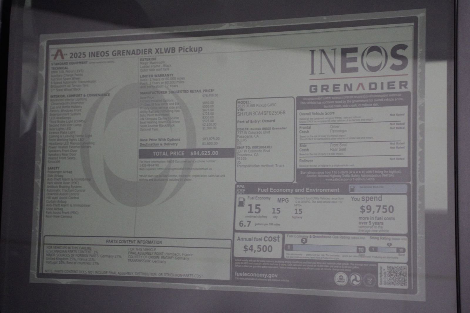 New 2025 INEOS Grenadier image 22