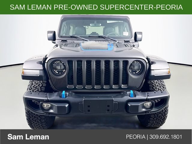 Used 2023 Jeep Wrangler Unlimited Rubicon 4xe w/ Steel Bumper Group AWD/4WD image 2