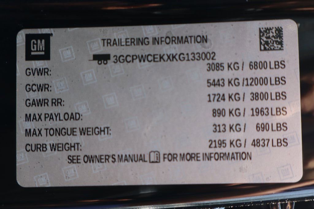 Used 2019 Chevrolet Silverado 1500 LT w/ Bed Protection Package RWD image 45