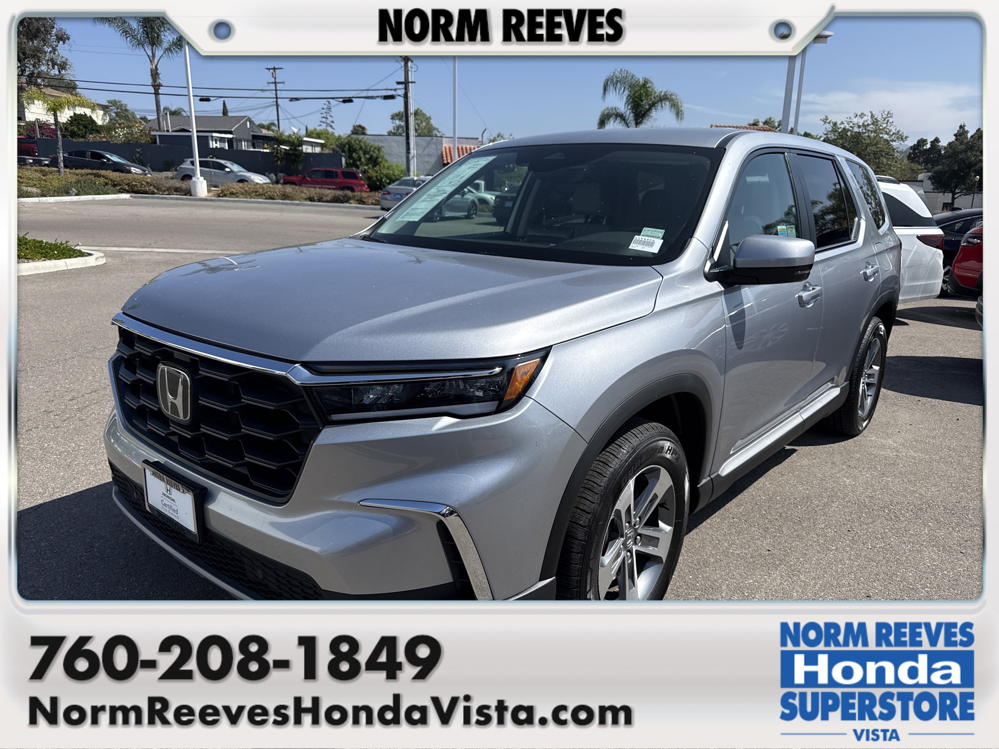 Certified 2025 Honda Pilot EX-L