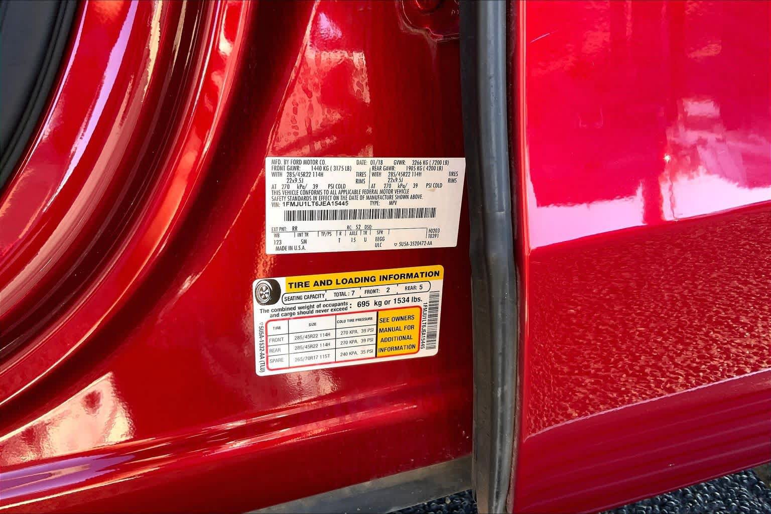 Used 2018 Ford Expedition Platinum RWD image 37
