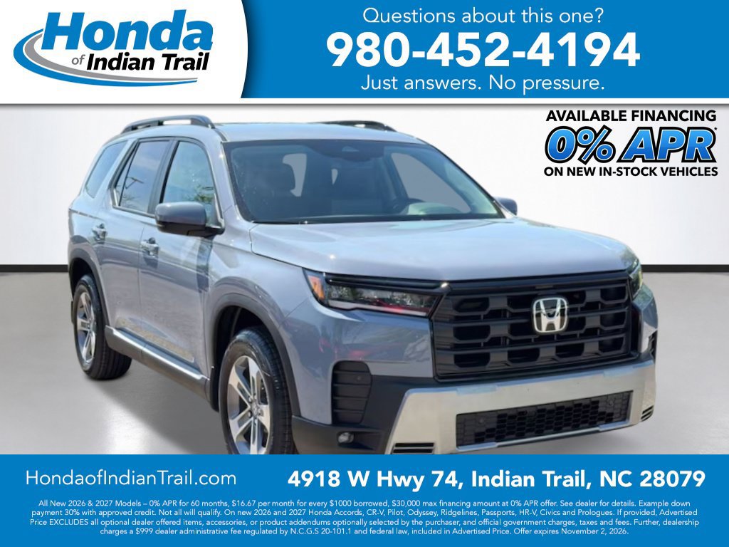 New 2026 Honda Pilot EX-L
