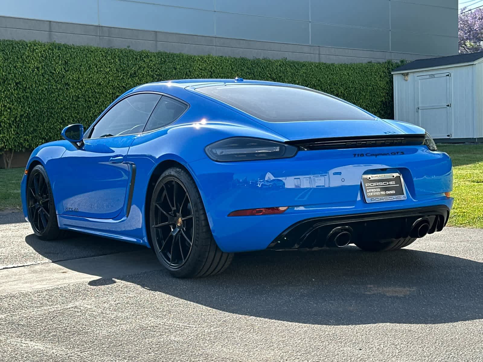 Certified 2024 Porsche 718 Cayman GTS RWD image 3