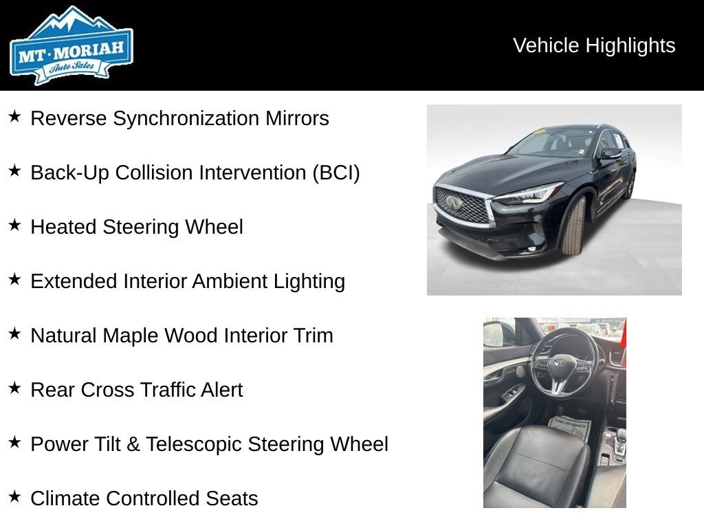 Used 2019 INFINITI QX50 Essential w/ Sensory Package image 24