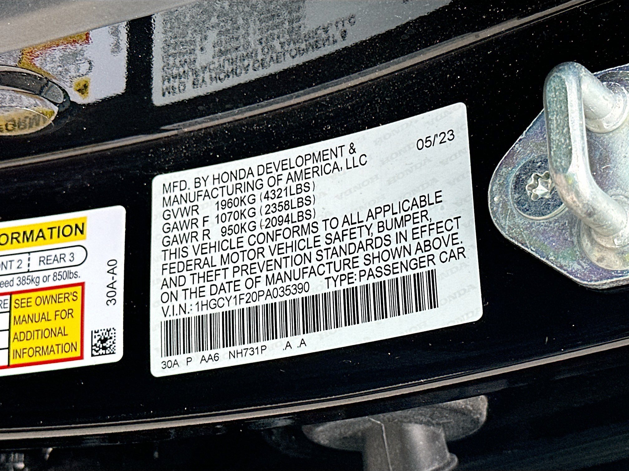 Used 2023 Honda Accord LX image 29