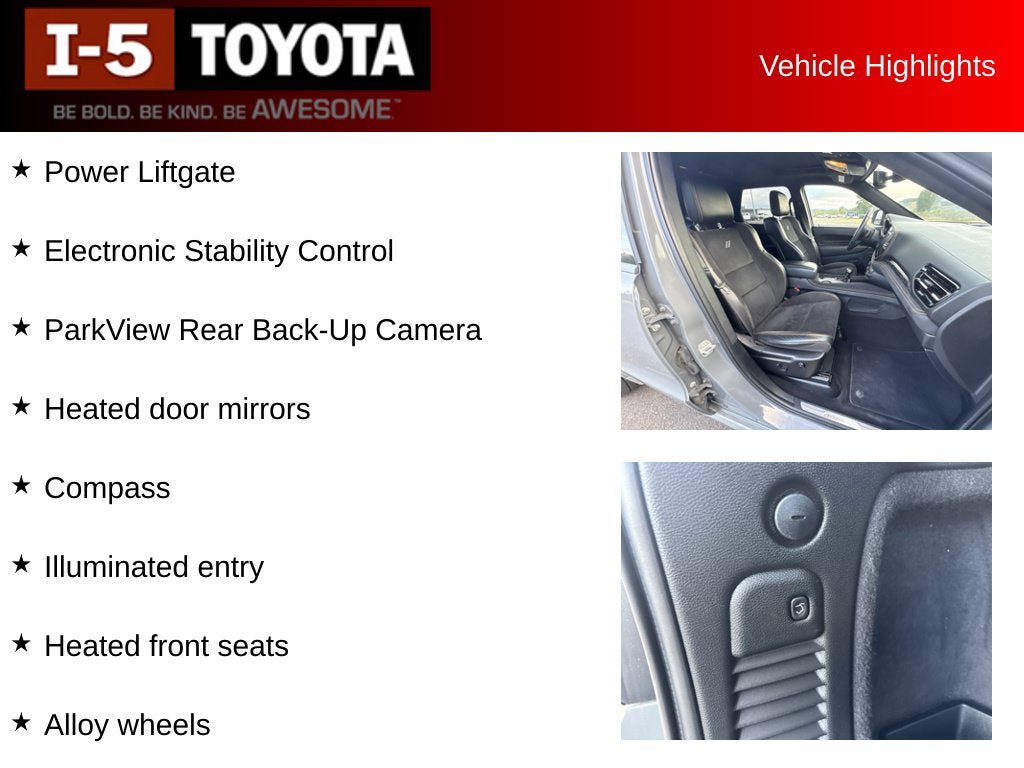 Used 2023 Dodge Durango R/T w/ Hemi Orange Plus Package AWD/4WD image 5