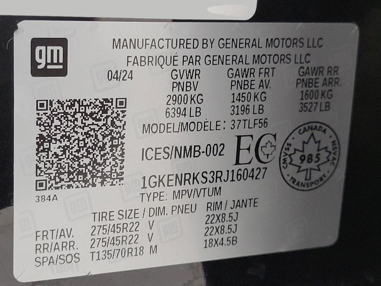 Used 2024 GMC Acadia Denali w/ Super Cruise Package AWD/4WD image 56