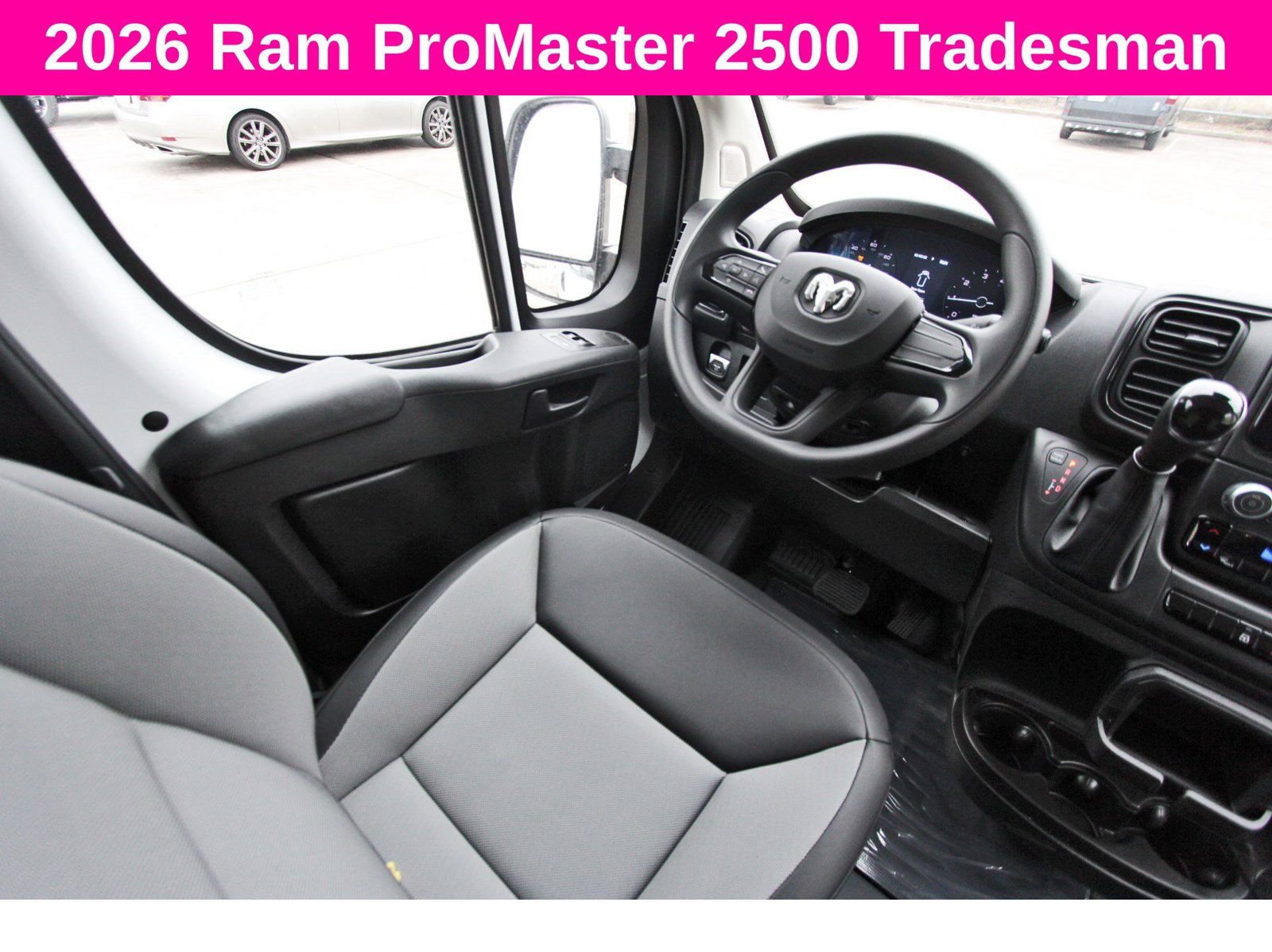 New 2026 RAM ProMaster 2500 w/ Power Group FWD image 8