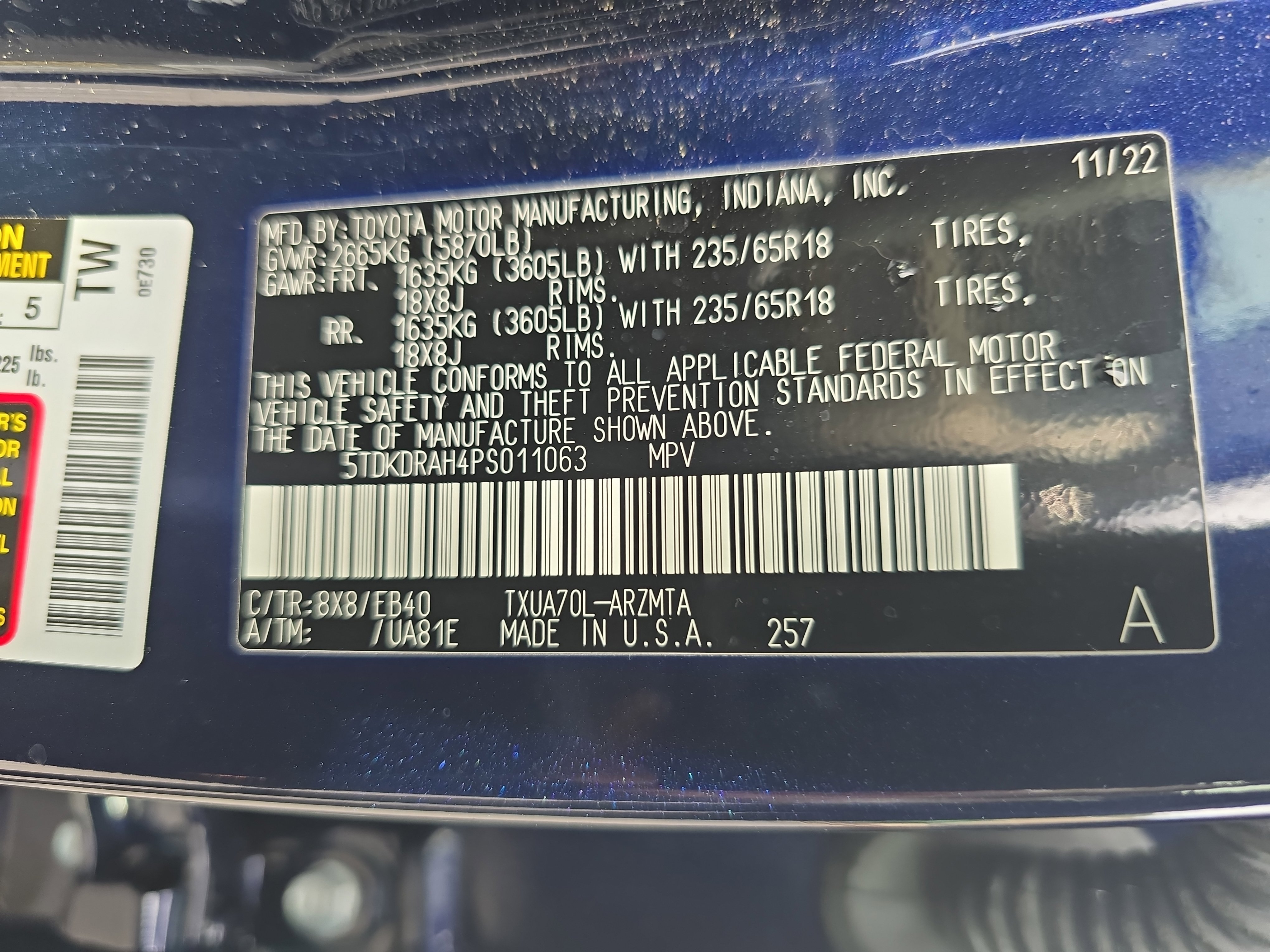 Used 2023 Toyota Highlander XLE image 37