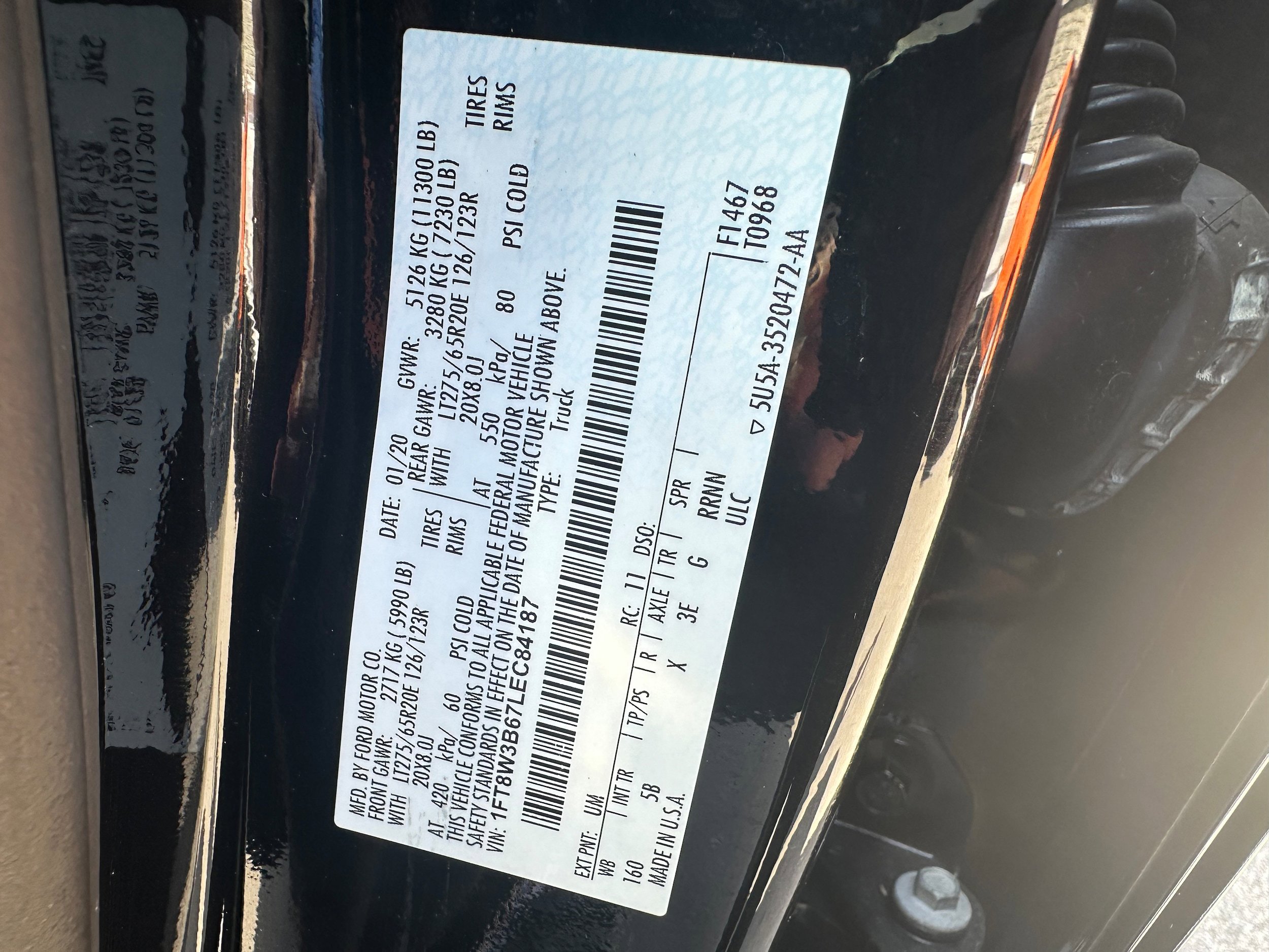 Used 2020 Ford F350 Lariat AWD/4WD image 8