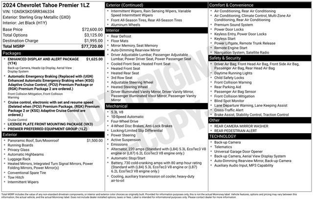 Certified 2024 Chevrolet Tahoe Premier image 21