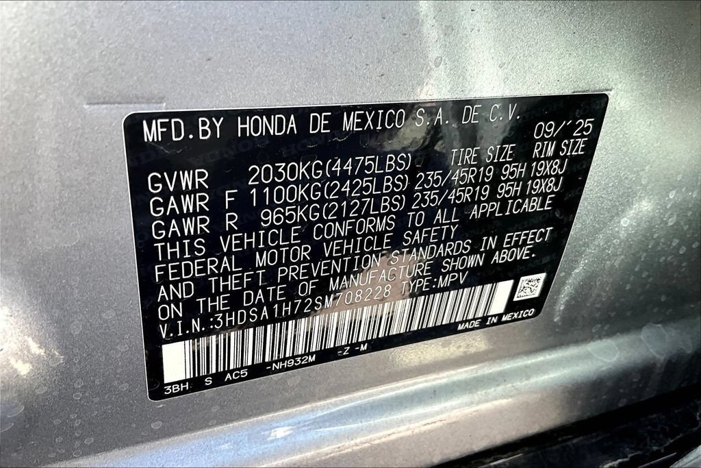 New 2025 Acura ADX A-Spec FWD image 29