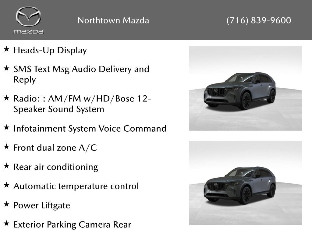 Certified 2026 MAZDA CX-90 3.3 Turbo w/ Premium Sport Pkg AWD/4WD image 14