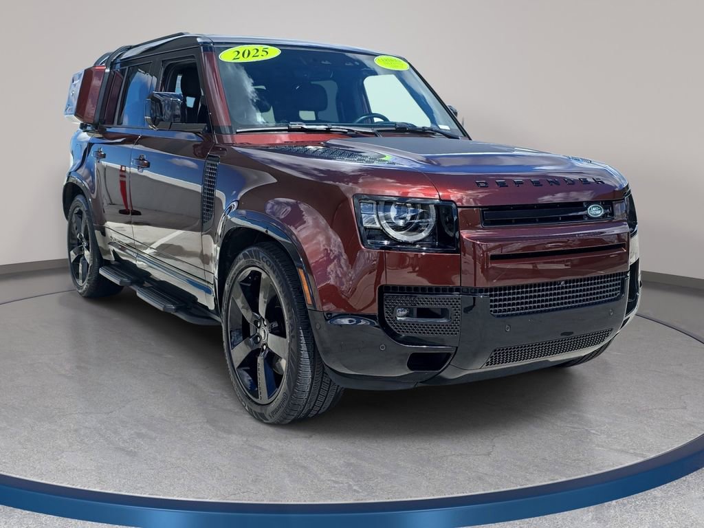 Used 2025 Land Rover Defender 110 Sedona Red Edition image 3