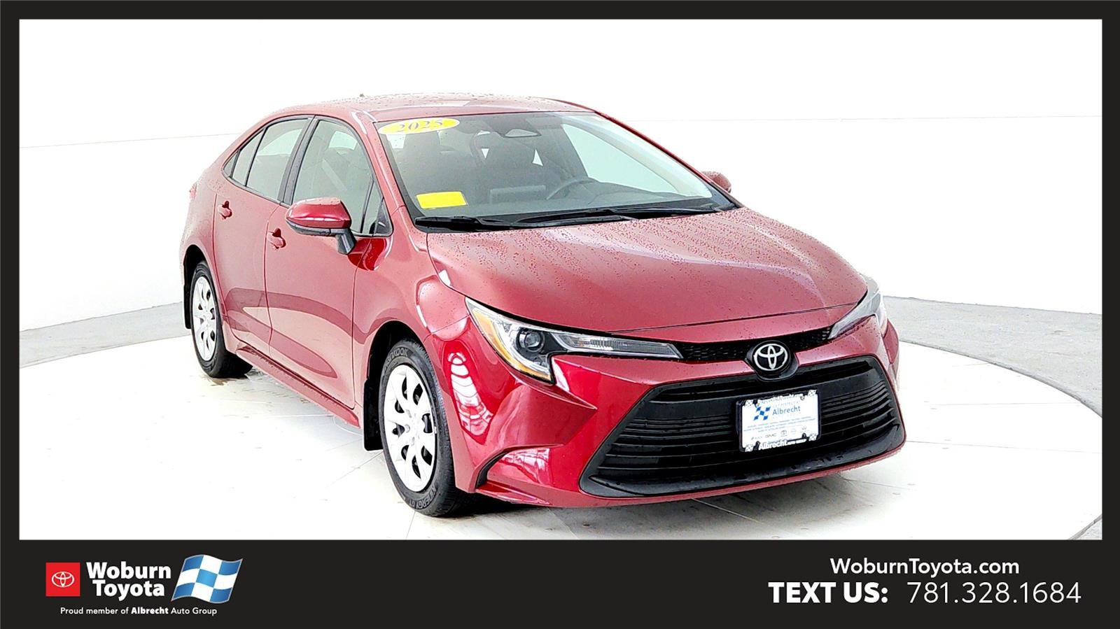 Certified 2025 Toyota Corolla LE image 1