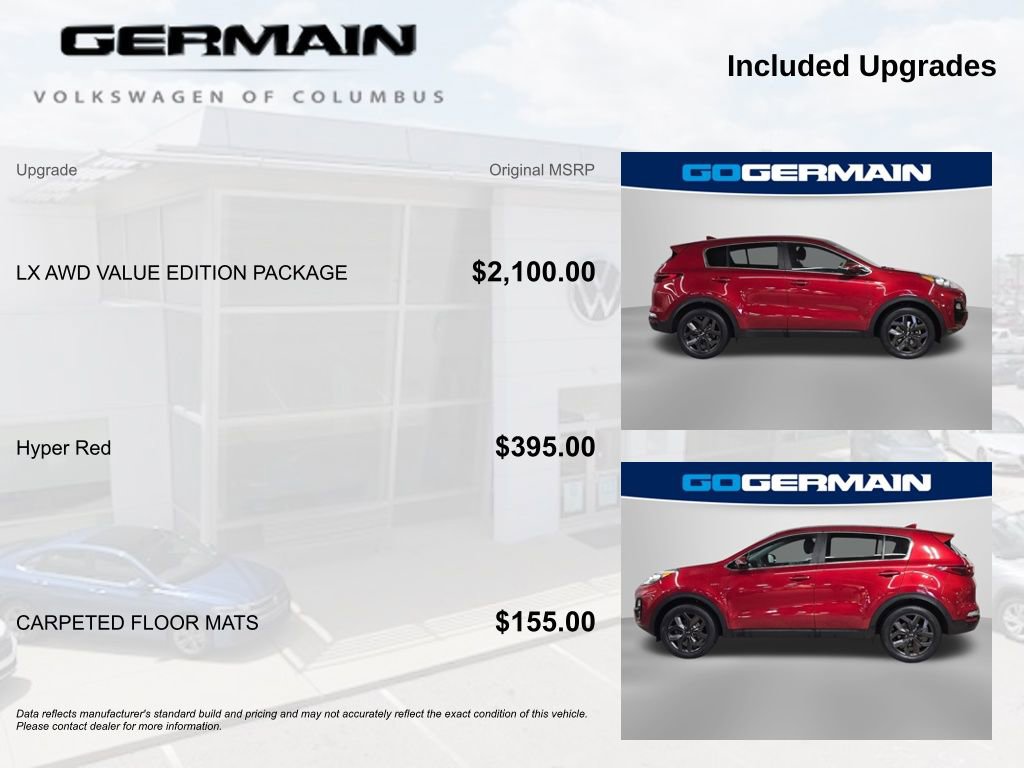 Used 2022 Kia Sportage LX w/ LX AWD Value Edition Package image 10