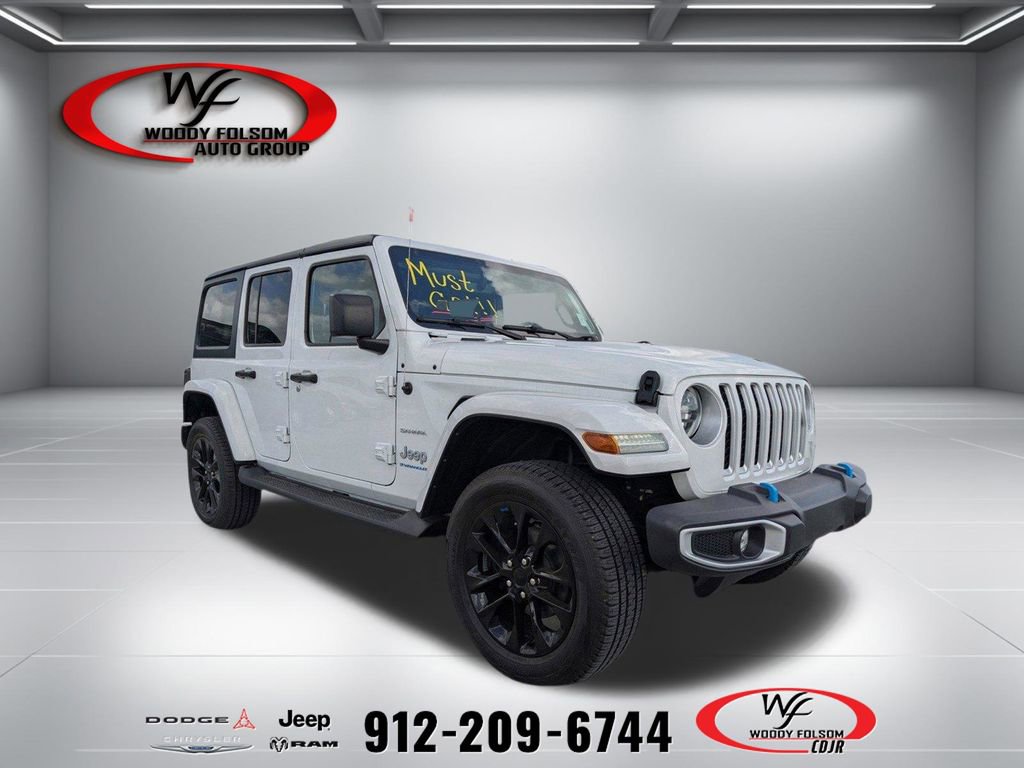 Used 2023 Jeep Wrangler Unlimited Sahara AWD/4WD image 1